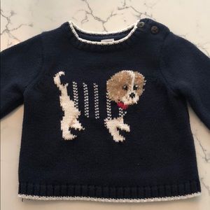 Janie & Jack Puppy Sweater